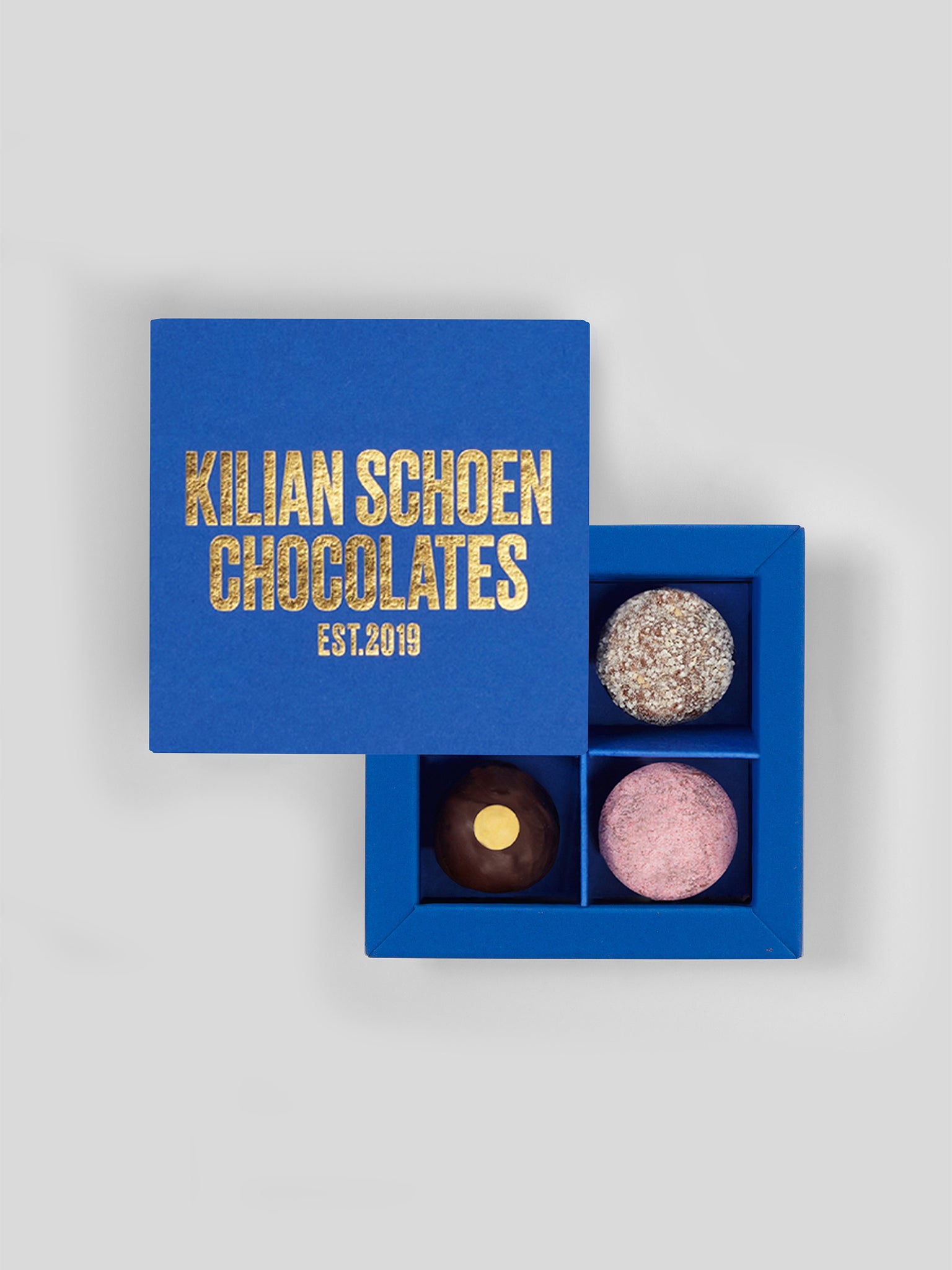 KSC Pralinen Box Mini with 4 chocolates 
