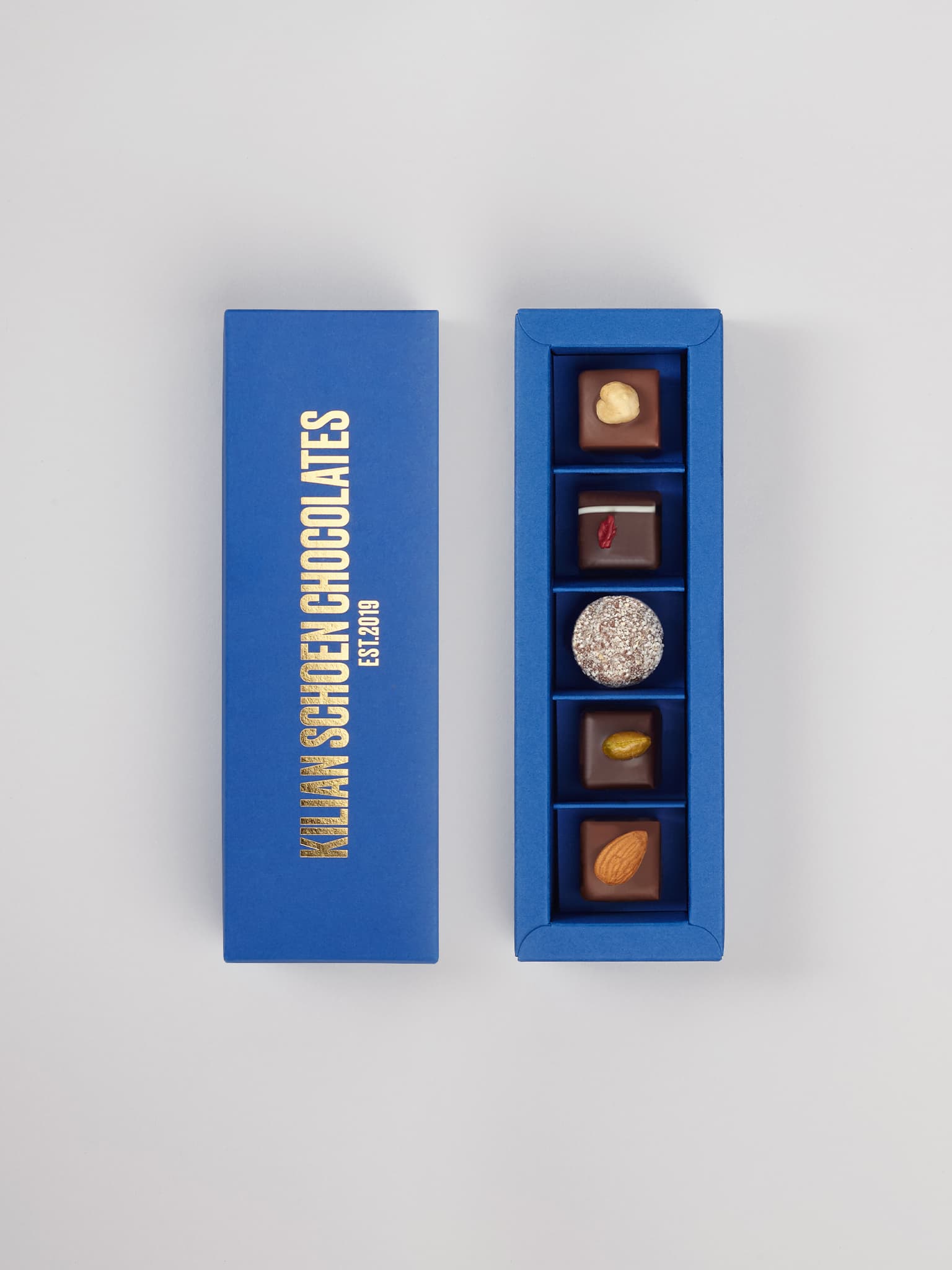 KSC chocolate box small with 5 chocolates 